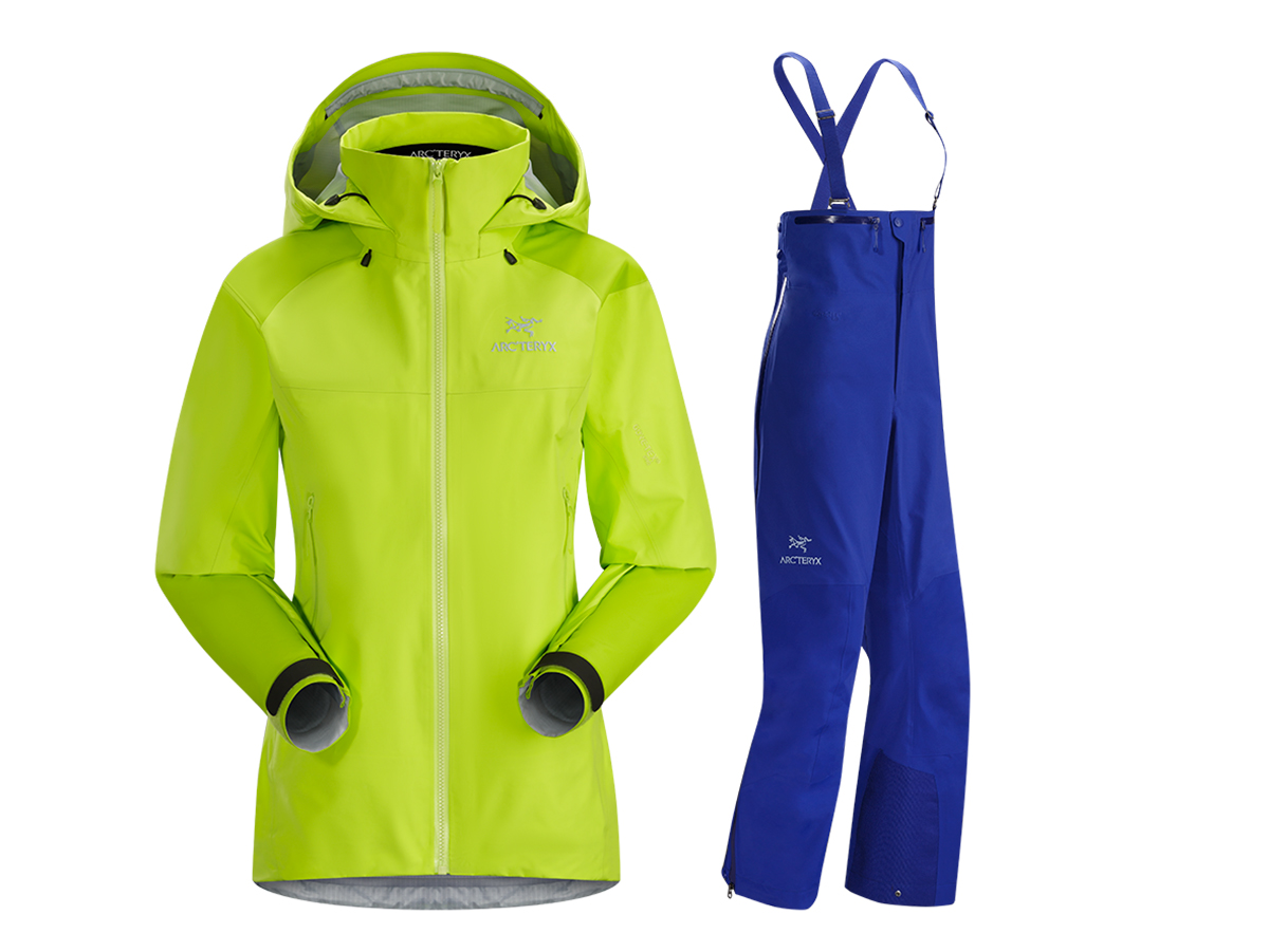 ARC'TERYX】「BETA AR JACKET」「BETA SV BIB」のニューモデルを ARC'TERYX】「BETA AR JACKET」「BETA SV BIB」のニューモデルを