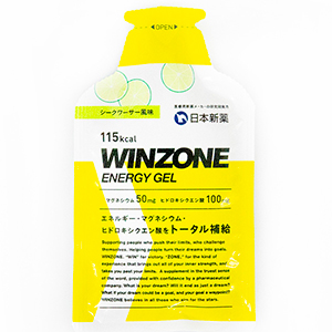 WINZONE】爽快な酸味が特徴的なエナジージェル（シークワーサー風味 ...