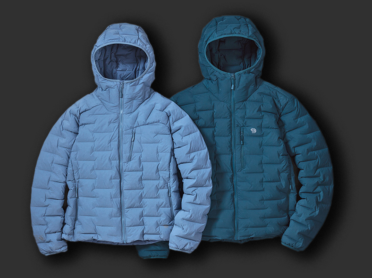 MOUNTAIN HARDWEAR】驚きのストレッチ性「Super/DS StretchDown Hooded 